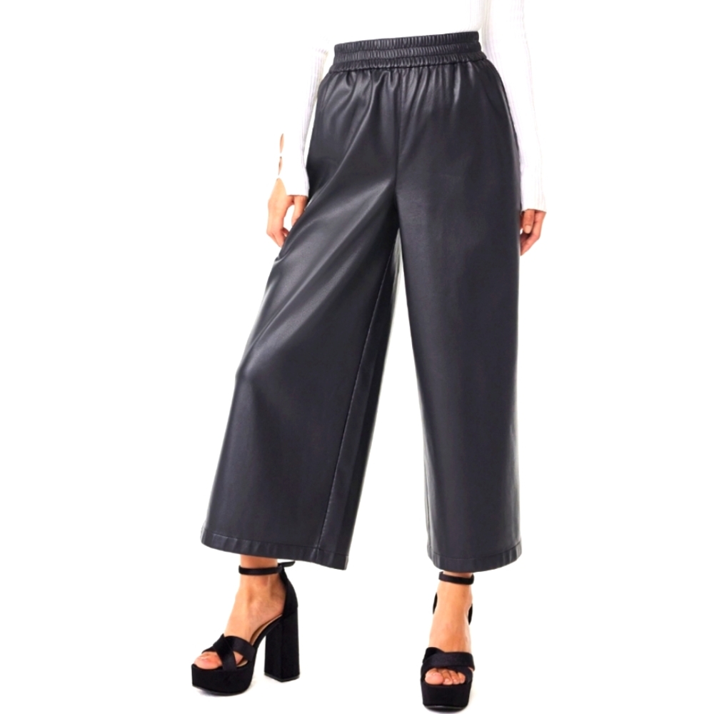 SCOOP FAUX LEATHER PANTS [NWOT]